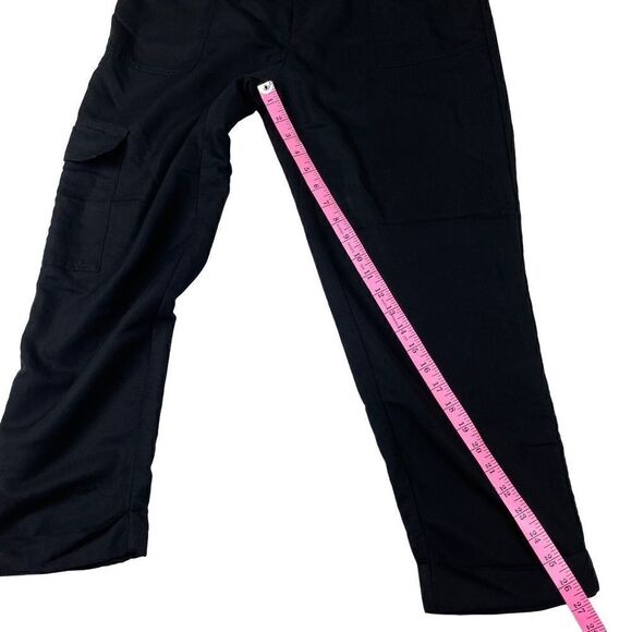 POPSUGAR Black Paper Bag Waist Lounge Pants Women’s Size Small - Picture 3 of 7